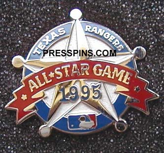 1995 Texas All-Star Press Pin MAIN