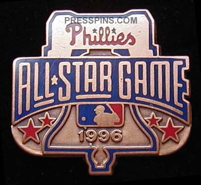 1996 Philadelphia All-Star Press Pin MAIN