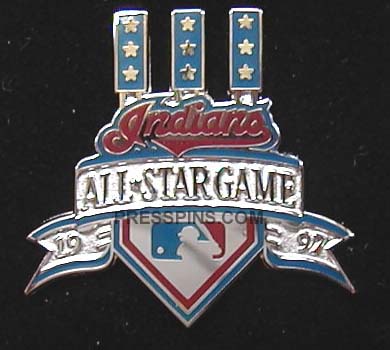 1997 Cleveland All-Star Press Pin MAIN