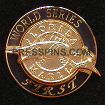1997 Florida Marlins World Series Press Pin MAIN