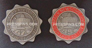 1967/1999 Pro Football Hall of Fame Press Pins MAIN