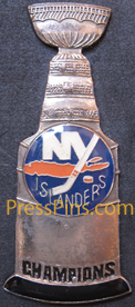 New York Islanders Champions Pin MAIN