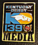 2013 Kentucky Derby Media Press Pin MAIN