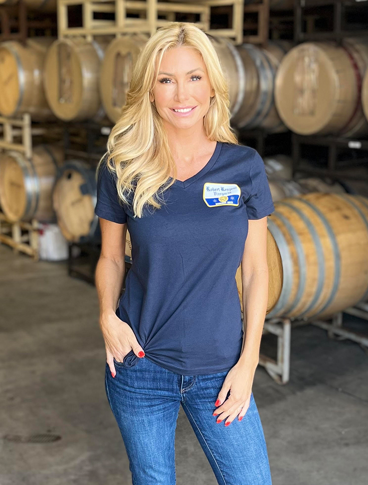 RRV-2022 Harvest Shirt-Navy (ladies) THUMBNAIL