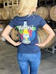 RRV-2022 Harvest Shirt-Navy (ladies) SWATCH