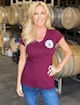 RRV-2022 Harvest T-Shirt-Burgundy (ladies) SWATCH