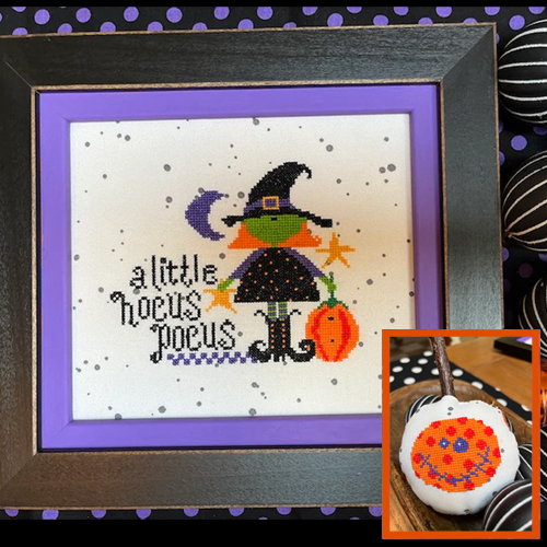 Amy Bruecken Designs Hocus Pocus Halloween Cross Stitch Embroidery