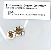 Jabco Button Pack Plum Street Samplers His Hers Thanksgiving