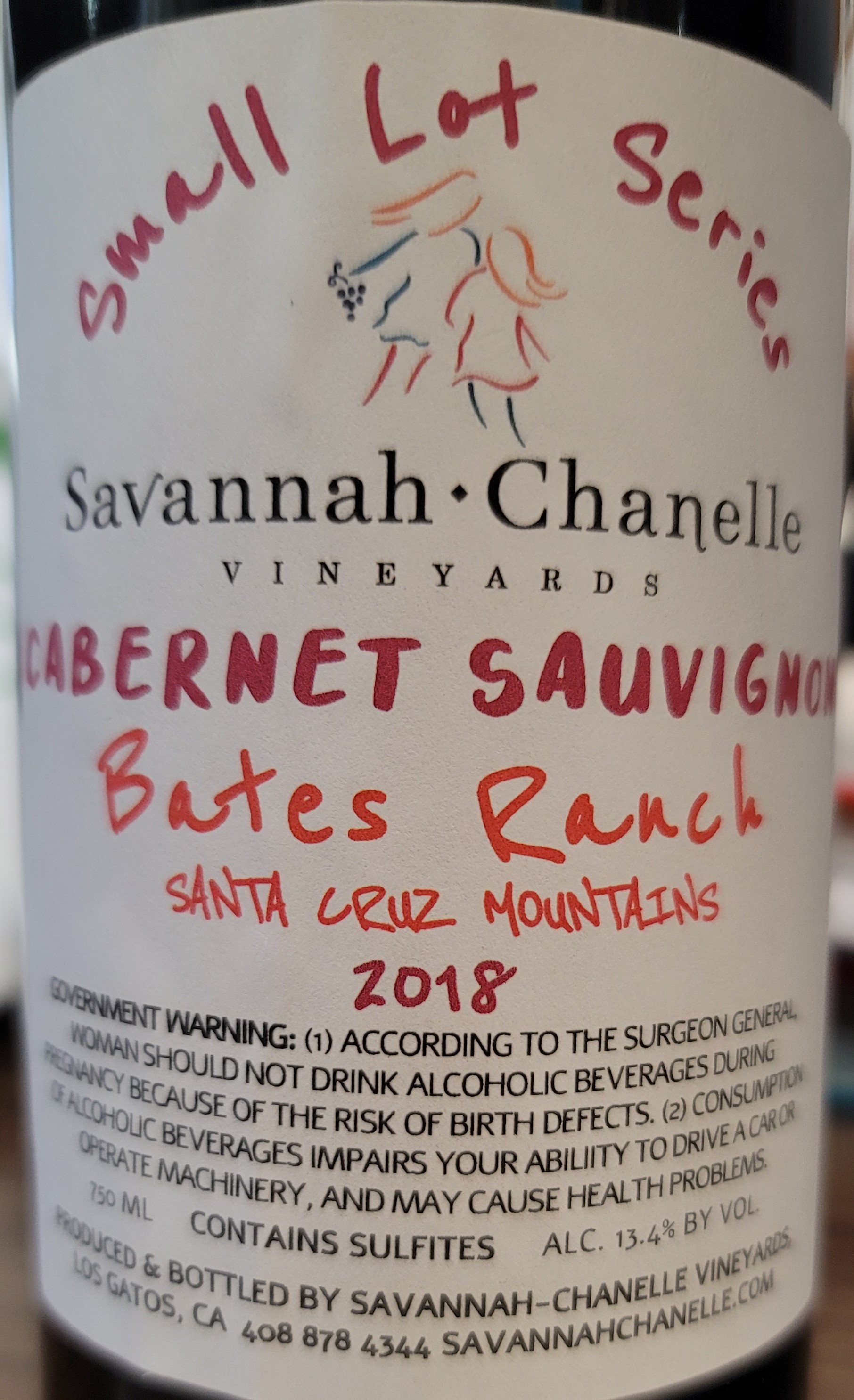 2018 Bates Ranch Cabernet Sauvignon MAIN