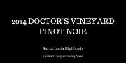 2014 Doctor's Vineyard Pinot Noir THUMBNAIL