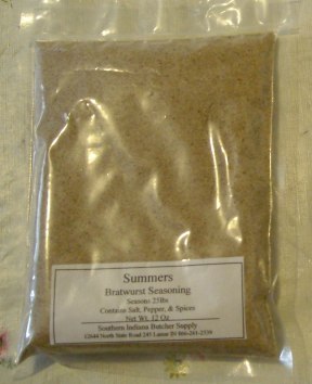 buy Summers Bratwurst Seasoning