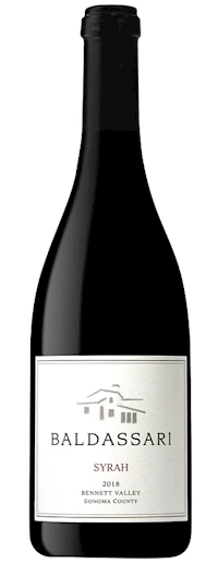 Baldassari Syrah 2019 Nolan Vineyard Bennett Valley MAIN
