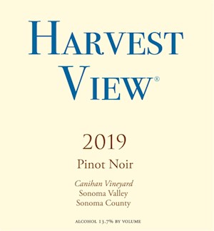 Harvest View Pinot Noir 2019 - Canihan Vineyard - $59 retail MAIN