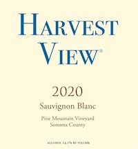 Harvest View Sauvignon Blanc  Pine Mountain 2020 - Retail $35 MAIN
