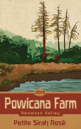 Powicana Farm Rosé of Petite Sirah- Organically Grown & Made MAIN