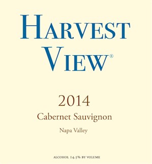 Harvest View Cabernet Sauvignon - Napa Valley 2014 - $69 retail MAIN