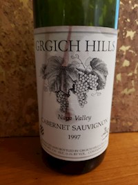 Library: Grgich Hills Cabernet Sauvignon - Napa Valley 1997- Retail $150 MAIN