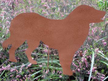buy Golden Retriever Garden Stake (22