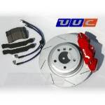 buy UUC/Alcon brake kit 4-piston/328mm rotor REAR '01-'06 E46 M3 & '02+ MZ4