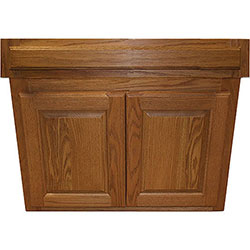 30" ADA Compliant Wheelchair Vanity Cabinet OAK WOOD MAIN