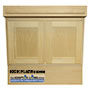 33" ADA Compliant Wheelchair Vanity Cabinet MAPLE WOOD SWATCH