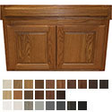 33 inch wide ADA Wheelchair Accessible Vanity Bathroom OAK WOOD Cabinet THUMBNAIL