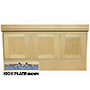 54" ADA Compliant Wheelchair Vanity Cabinet MAPLE WOOD SWATCH