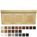 54 inch wide ADA Wheelchair Accessible Vanity Bathroom MAPLE WOOD Cabinet THUMBNAIL