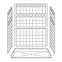60" x 30" Barrier-Free Accessible Shower with .75" Beveled Entry SWATCH