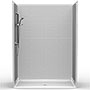60" x 36" Barrier-Free Accessible Shower Unit .75" Beveled Entry SWATCH