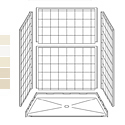 Walk In Accessible Shower 60 x 42 5LES6042FB1B.V2 THUMBNAIL