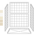 ADA Roll-in Wheelchair Shower 5LES26333A75T.V2 63 x 33 THUMBNAIL