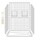 Best Bath 60 x 30 Barrier-Free Shower 5LRS6030E75B THUMBNAIL
