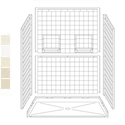 Best Bath 60" x 32" Barrier-Free 5LRS6032B75B Shower Accessible Bathroom Remodeling THUMBNAIL