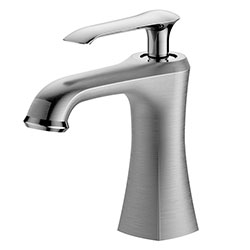 Skye Collection Single Handle Bathroom Faucet with Push Pop-Up Drain MAIN