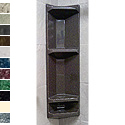 Diamond Tall Surface Mounted Shower Corner Shampoo and Soap Caddy THUMBNAIL