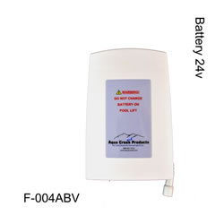Aqua Creek pool lift battery F-004ABV MAIN