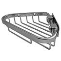 Hotel Collection Corner Chrome Triangular Soap Basket by Ponte Giulio THUMBNAIL