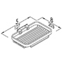 Rectangular Soap Basket SWATCH
