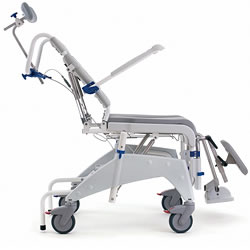 aquatec ocean dual shower commode chair a1525707 tilt in space and