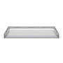 63" x 37" ADA Roll-In Shower Pan 1" Threshold, Front Trench Drain SWATCH