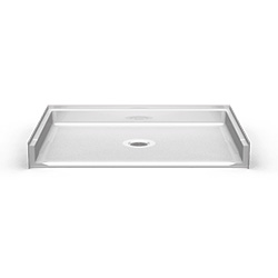 48" x 36" Barrier-Free Accessible Shower Pan .5" Beveled Entry & Center Drain MAIN