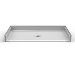 54" x 30" Barrier-Free Accessible Shower Pan .75" Beveled Entry & Center Drain MAIN