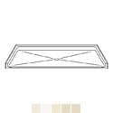 Best Bath Systems 60" x 30" Barrier Free Beveled Shower Pan with Center Drain THUMBNAIL