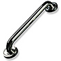 Polished Stainless Steel Grab Bar with Decorative Flange Platino Series SWATCH