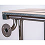 Teak Shower Seat Wall Mounted Fold Down Legs SWATCH