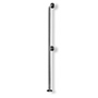 Satin Stainless Steel Floor To Wall Grab Bar SWATCH