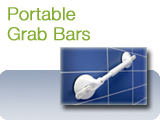 portable suction grab bar