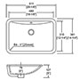 ADA Under Mount Rectangular Bowl SWATCH