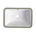 ADA Compliant Under Mount Bowl Rectangular for use with our Wheelchair Accessible Cabinetry THUMBNAIL